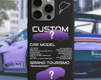 Funda de teléfono personalizada para coche: un regalo elegante para los amantes de los coches