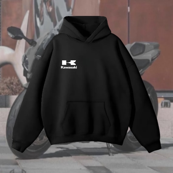 Kawasaki Racing Hoodie - Premium Cotton Motorcycle Fan Gift