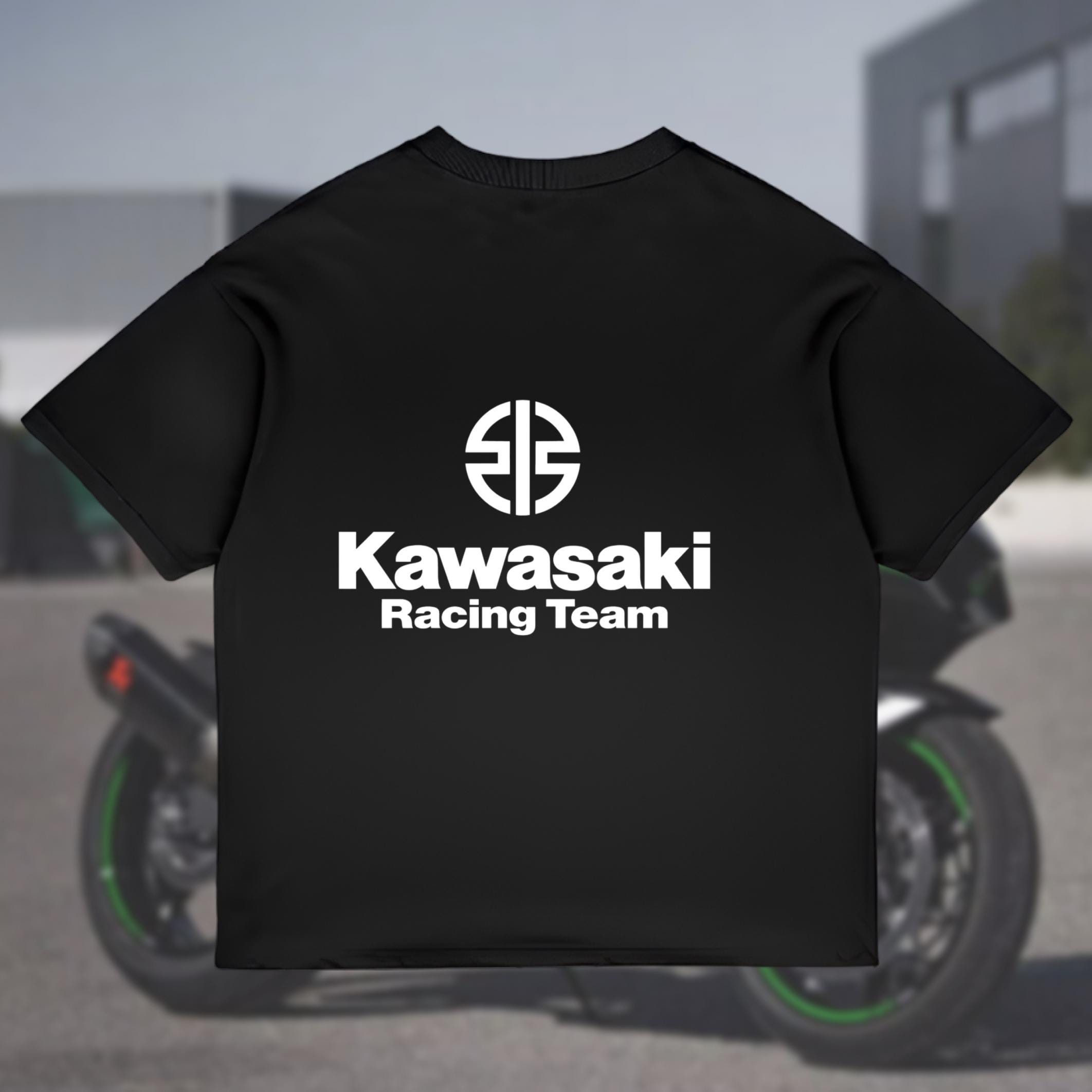 カワサキレーシングTシャツ：コットンモーターサイクルTシャツ - Etsy 日本