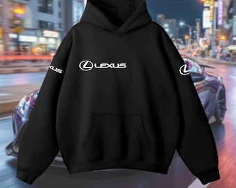 Felpa con cappuccio Lexus Team - Abbigliamento da tifoso in cotone di alta qualità