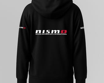 Nissan Nismo Racing Team Zip Hoodie – Premium Cotton Motorsport