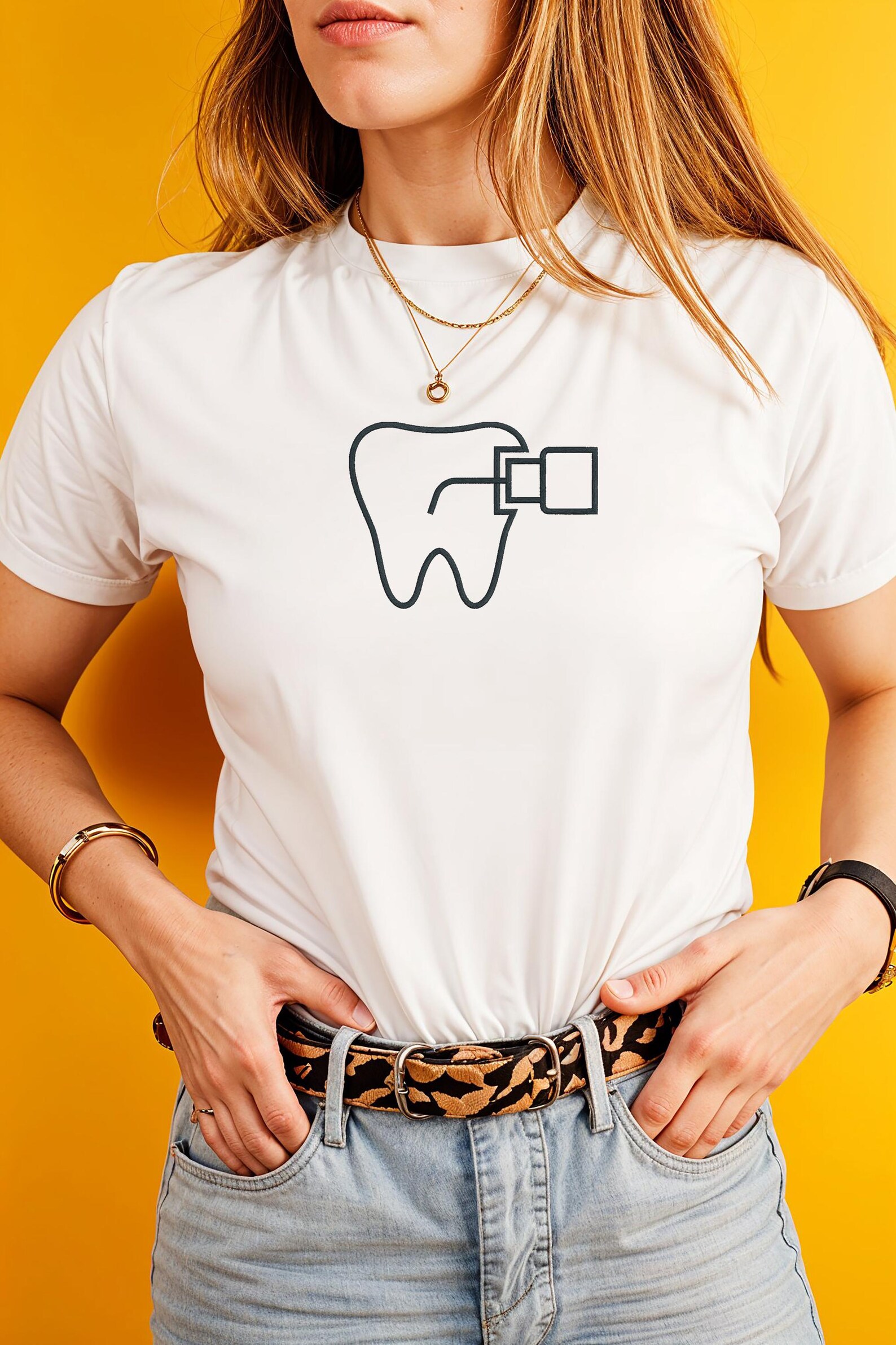 Dental Line Design, Tooth Care, Cavity Hygiene File, Dentist Clinic ...
