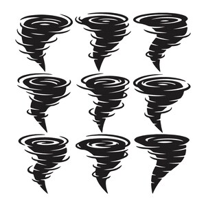 Tornado Stickdatei, Maschinenstickerei, Maschinenstickerei, Instant Download