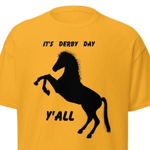 ダービーデーTシャツ、ケンタッキーダービー馬Tシャツ、競馬Tシャツ、ダービー馬イベント