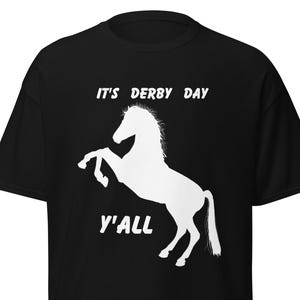 ダービーの日Tシャツ ケンタッキーダービー馬Tシャツ、競馬Tシャツ、ダービー馬イベント