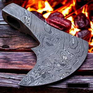 Damascus steel Axe Head Viking hand forged Tomahawk Hand crafted Axe head