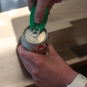Easy Can Opener Tool – 3D Printed Soda Can Tab Lifter | Arthritis Aid | Pop Tab Opener | Lightweight and Durable