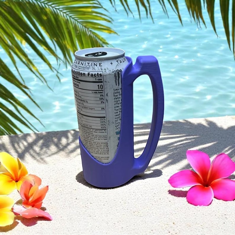 Can Holder with Handle/Lid – Slim/Standard Size Cooler image 2