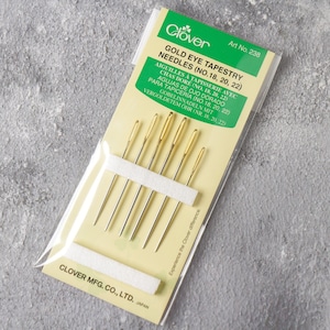 Needle Threader Clover Embroidery Threader for Large Eye Needles Embroidery  Needle Threader Work With Thick & Metallic Embroidery Thread 
