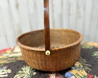 Nantucket Basket: Coastal Home Decor