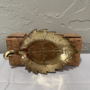 Vintage Brass Trinket tray
