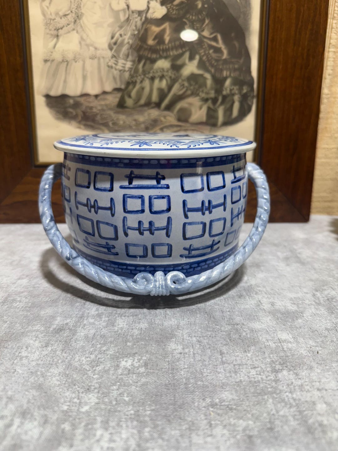 Vintage Blue and White Frick and Frack Tin Made in Western Germany - Etsy
