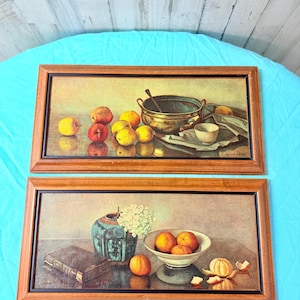 Vintage Henk Bos still life prints produced by TMC-Chicago (set)