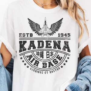 Kadena Air Base T-Shirt – USAF Okinawa Military Veteran Tee, Japan Base Tribute Shirt, Gift for Airmen