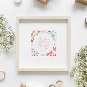 Citation Spring Quotes – Lot de 6 Cartes à Télécharger (10x10 cm)