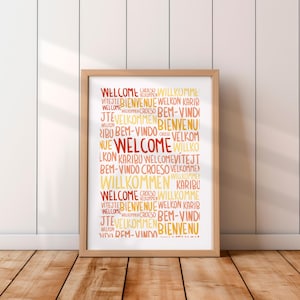 Welcome – Inspirational poster to download and print – Quotes