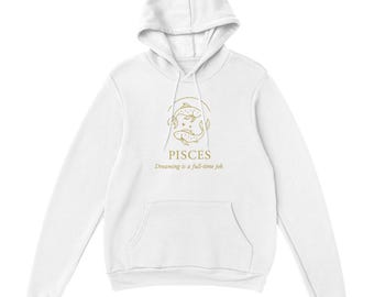 Pisces Hoodie Astrology – Zodiac Sweatshirt – Unisex Pullover – Pisces Gift