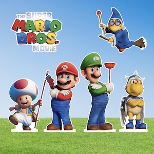 Super Mario 4 ft Ausschnitte PNG Digital Download