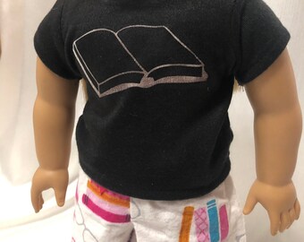 Book PJs for 18 in Doll