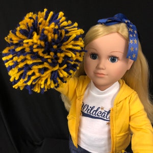 Pom-Poms Set for 18 in Doll