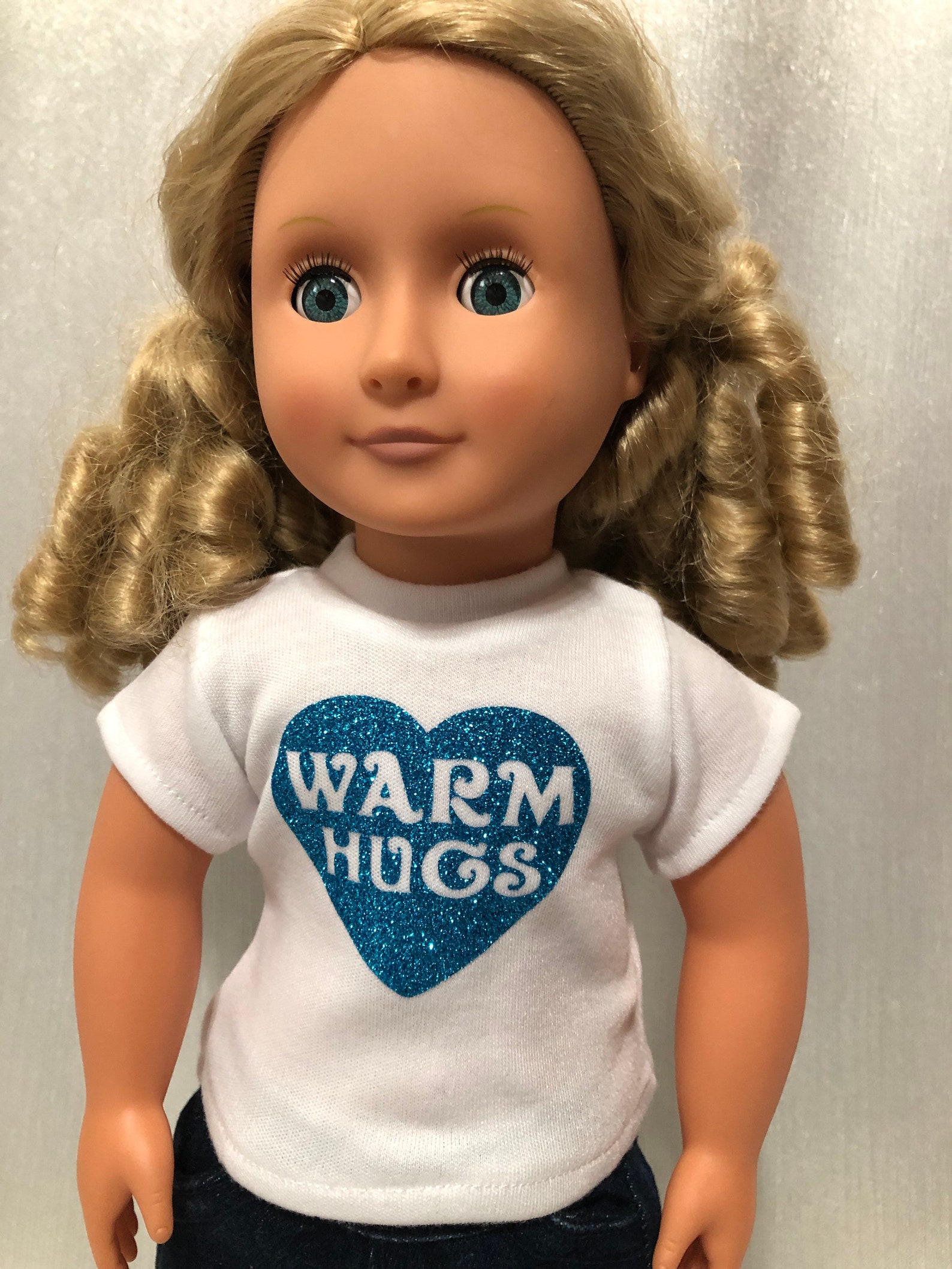 Warm Hugs Top for American Girl Doll Etsy