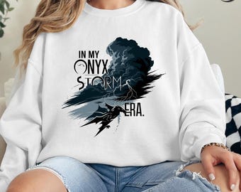 In meiner Onyx Storm Era PNG - Shirt & Tasse Sublimationsdesign, Fantasy Bookish PNG, Dark Academia, Buchliebhaber Digital Download