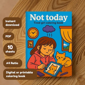 Self-Care Coloring Book: Stress Relief for Adults (PDF Pattern
