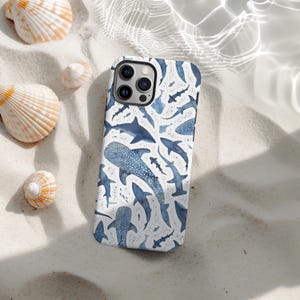 Walhai Telefon Fall für iPhone 16 15 14 13 12 11 Pro Max X XS XR MagSafe Telefon Fall Strandliebhaber Telefon Fall