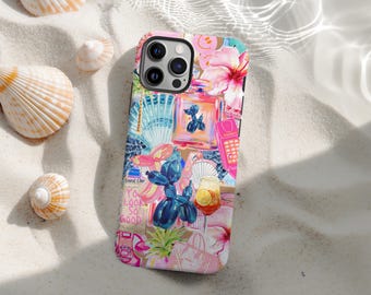 Coquette Collage Preppy and Cute Pink Aesthetic Phone Case For iPhone 16 15 14 13 12 11 Pro Max X XS X
