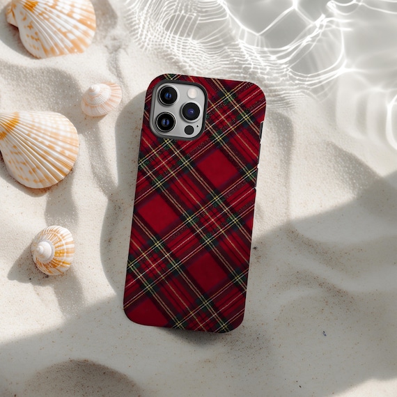 スマートフォン・携帯電話 Holiday Tartan iPhone 16e ケース