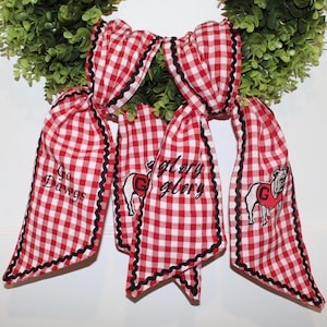 UGA Wreath Sash