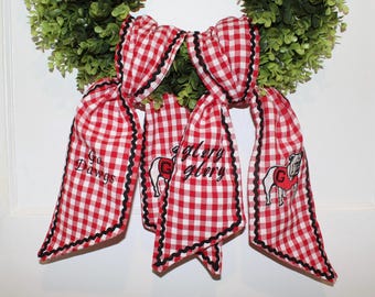 UGA Wreath Sash
