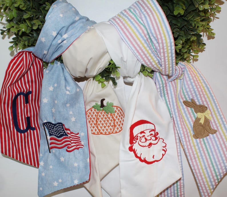 Seasonal Wreath Sash Bundle
