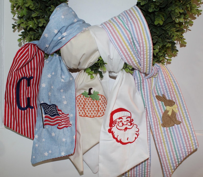 Seasonal Wreath Sash Bundle