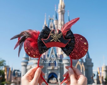 Pirate Ears/pirates of the Caribbean Inspired Ears/jack  display picture 3