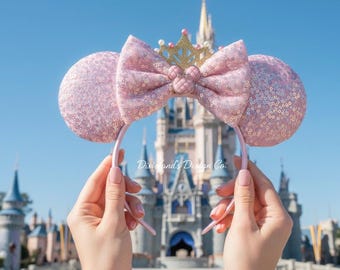 ミニー クイーン クラウン イヤー マジカル プレイス テーマパーク ミッキー ヘッドバンド ミニー ボウ マウス イヤー ヘッドバンド ハロウィン コスプレ 映画キャラクター ヘッドウェア