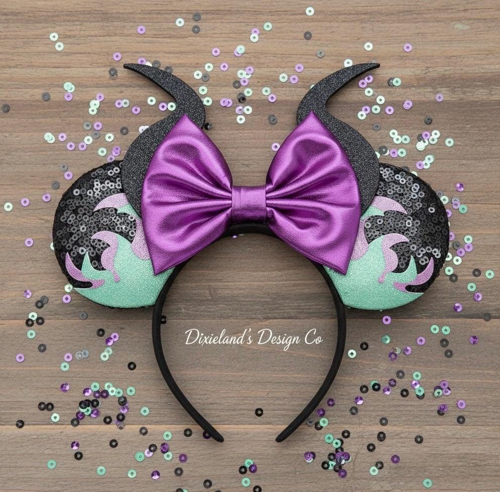 Light up Maleficent Ears - Etsy display picture 3