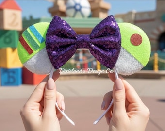La historia de los juguetes de Andy, el espacio mágico, el lugar mágico, diadema con lazo de Mickey Mouse y Minnie, diadema con orejas, parque temático, accesorio para cosplay de Halloween