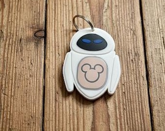 EVE Disney Magicband+ Plus Halter Magic Band Puck Pals Plus Halter Magic Band+ Plus Schlüsselanhänger EVE Puck Pals Roboter Disney Icon keeper Band+