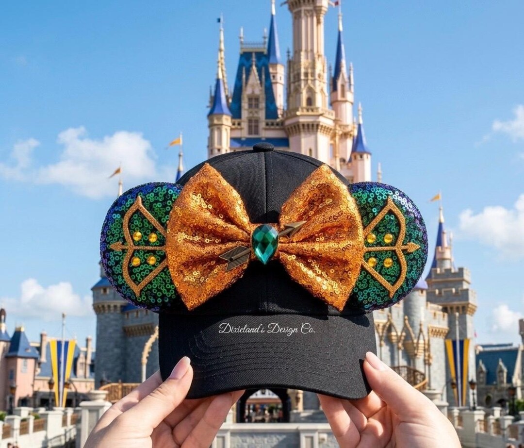 Merida Brave Scottish Princess Hat Magical Place Mickey Ears Mouse ...