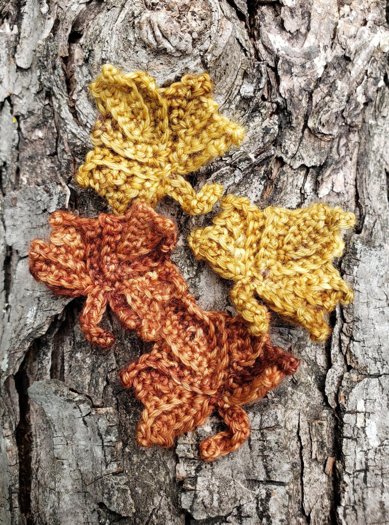 The Mini Maple Leaf Crochet Pattern Etsy Canada