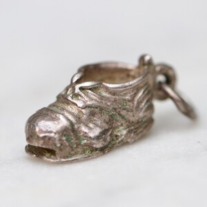 Vintage Sterling Silver Baby Bootie Berlock – Sliten Lucky Shoe