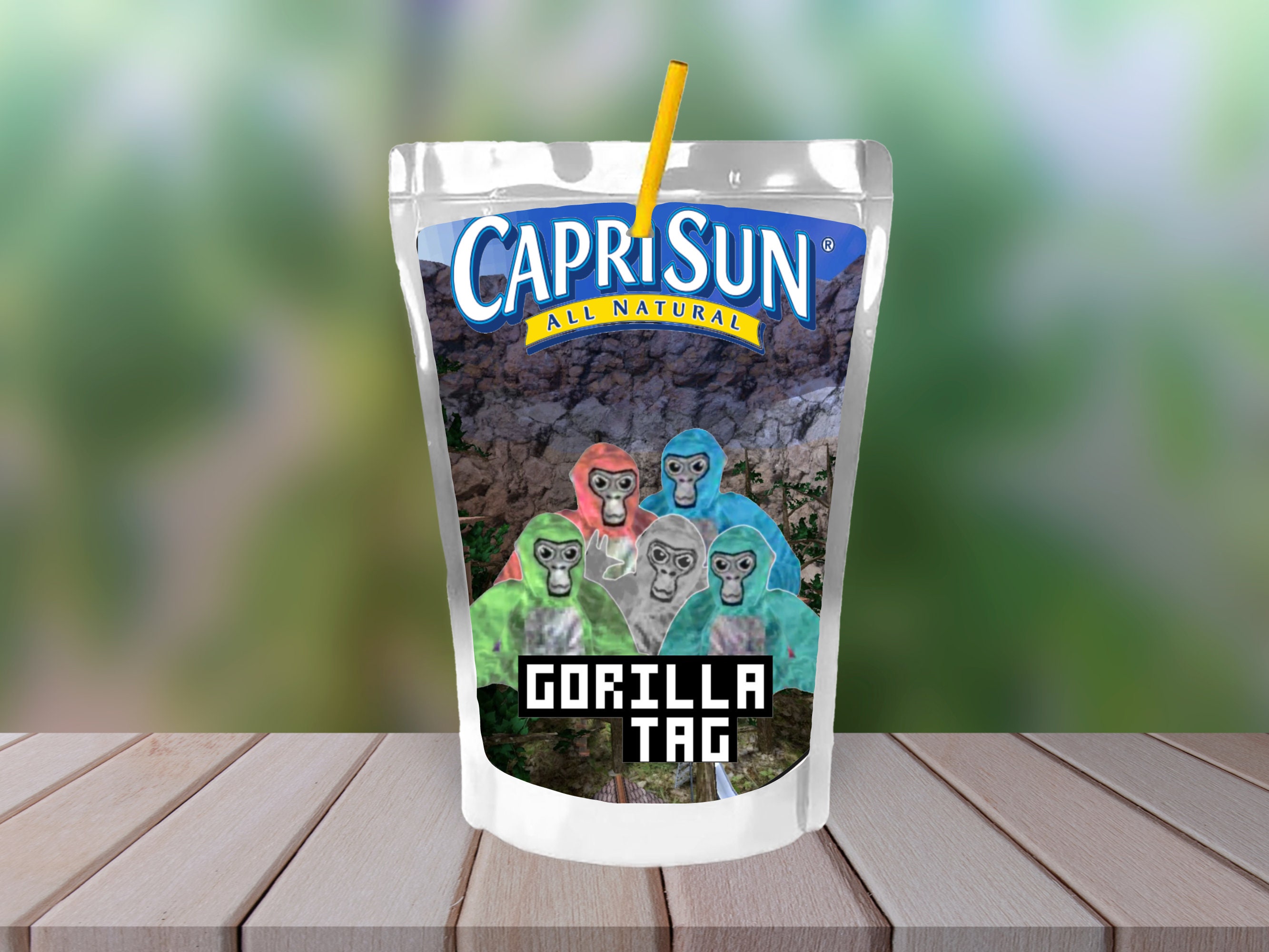 CLANE - 新品タグ付♡CLANESTRIPECABLEHALFSLEEVECARDIGAN Video Game Birthday Caprisun, Gorilla Tag Caprisun, Gorilla