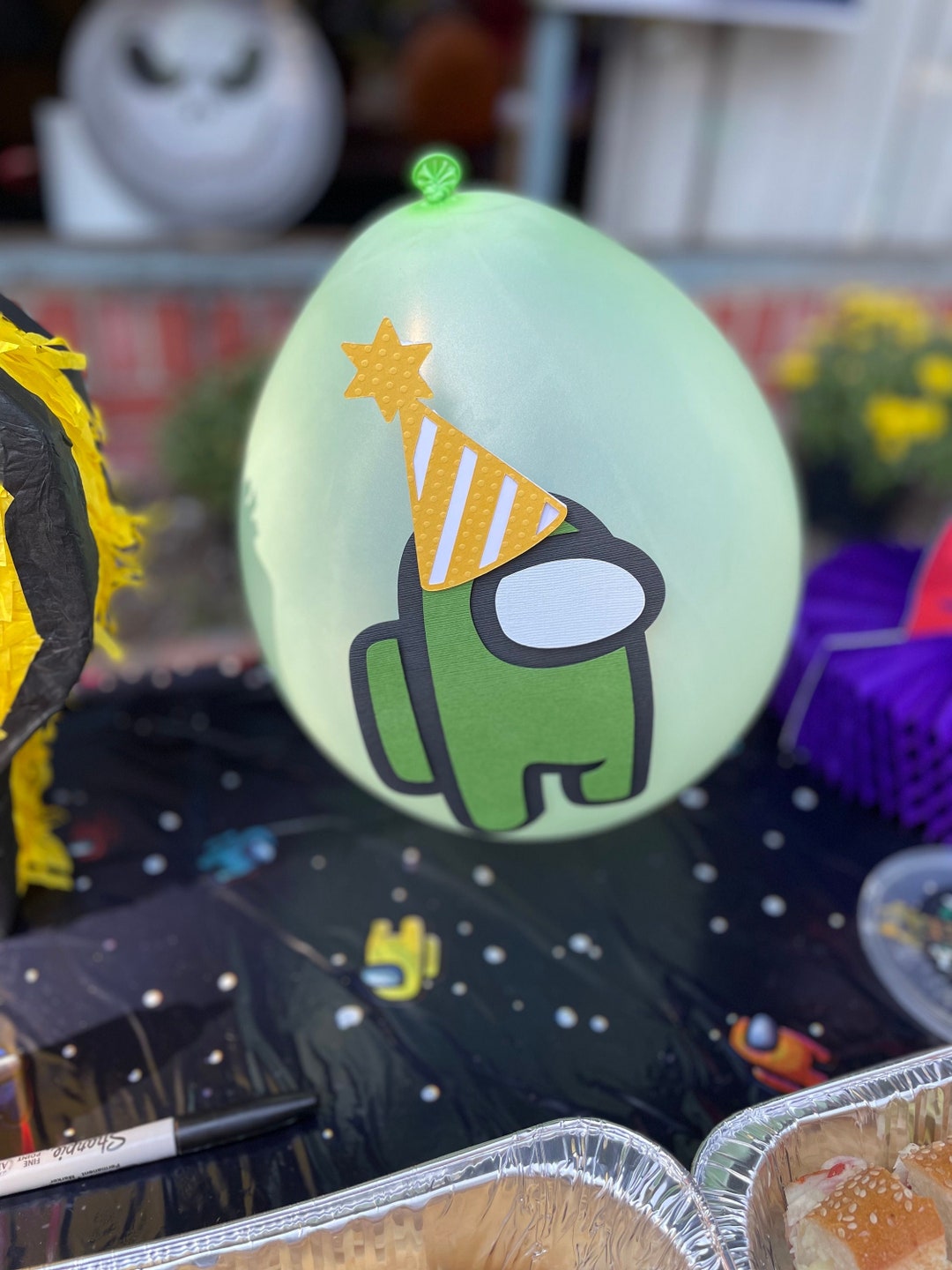 Among Us Party Decor Among Us Birthday Party Among Us Party Etsy