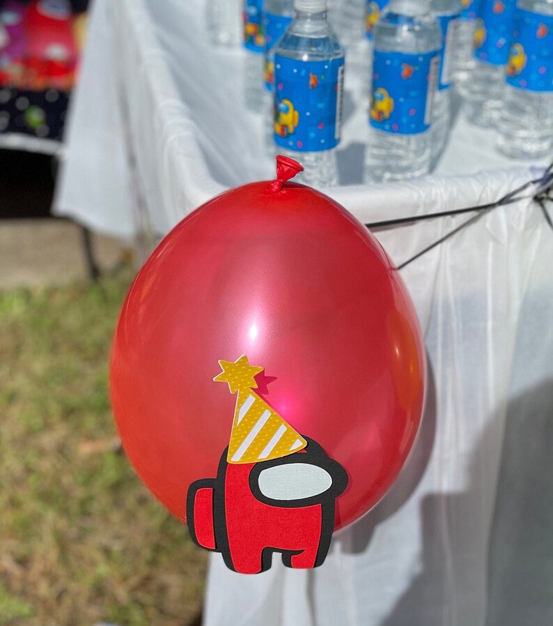 Among Us Party Decor Among Us Birthday Party Among Us Party Etsy