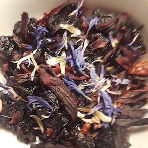 Blueberry Hibiscus Tea