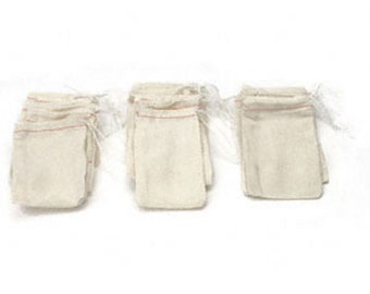 Bolsa de hierbas de muselina, 3" X 5" (juego de 5)