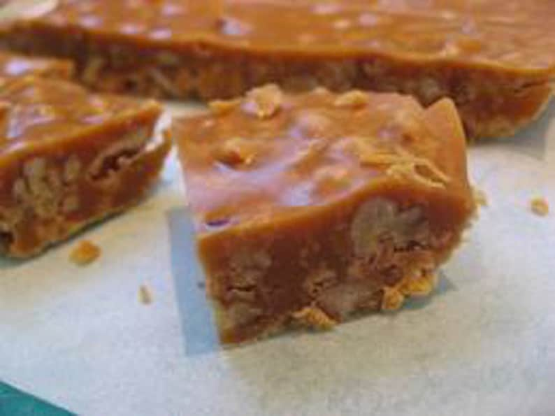 1 1/4 lb Caramel Pecan Fudge image 1