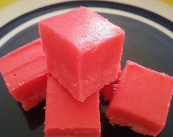 1 1/4 lb. Watermelon Fudge