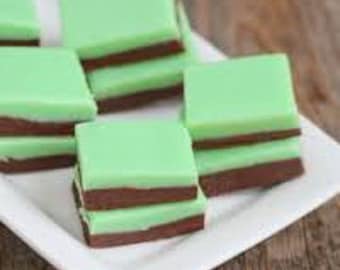 1 1/4 pounds Creme De Mint Fudge